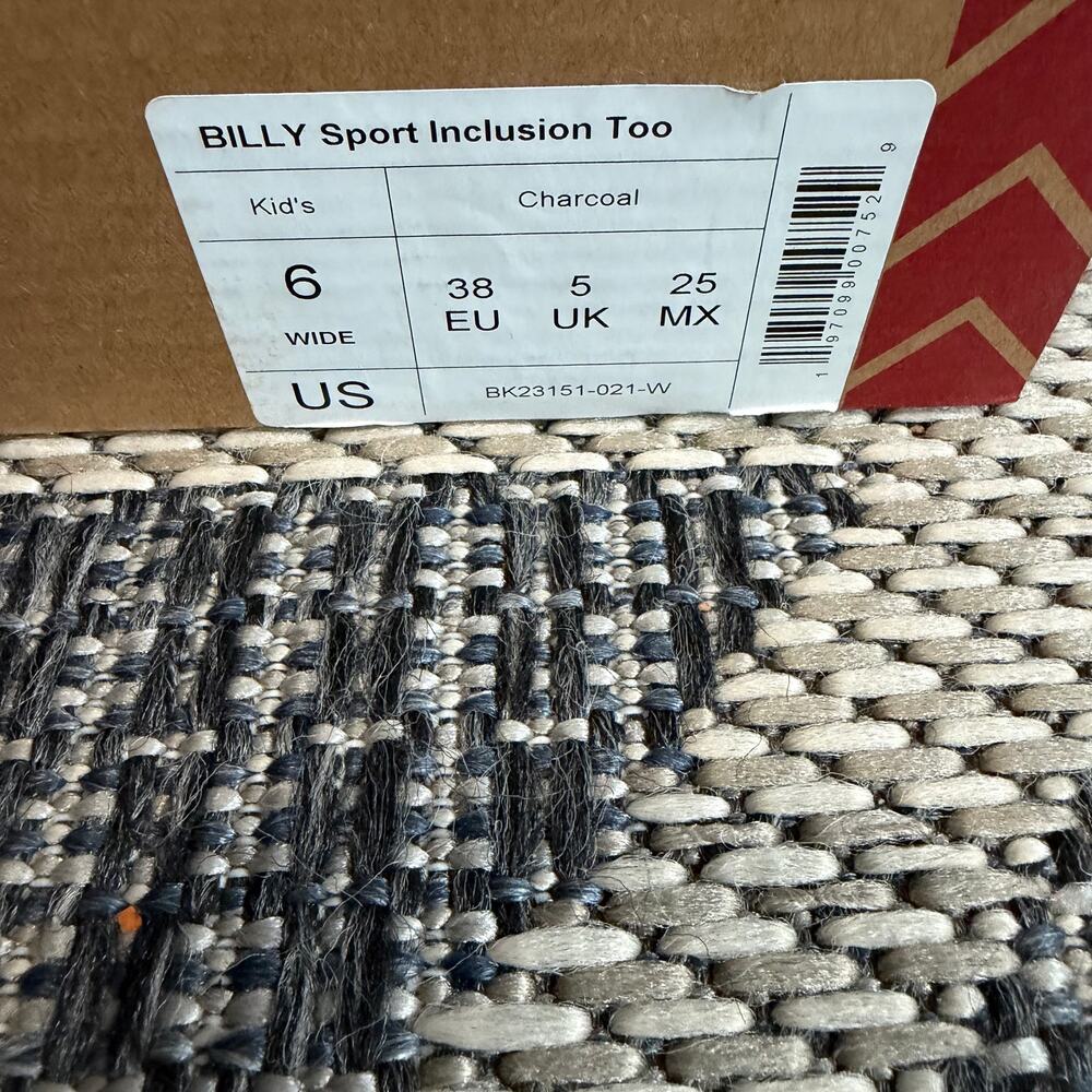 BILLY Footwear Sport Inclusion Too Kids Size 6 Wide - Picture 4 of 7